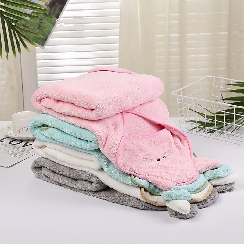 Baby Poncho Towel - Soft, Cozy, and Fun for Bath Time