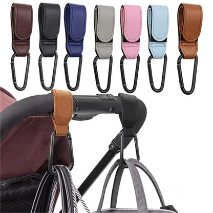 PU Leather Baby Stroller Hooks – Stylish, Durable, and Convenient Hooks for Parents on the Go