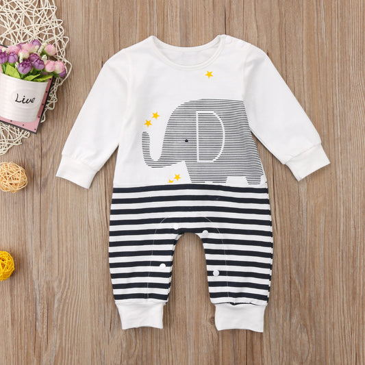 Baby Boy Elephant Clothing Set - Soft, Stylish, and Comfortable for Your Little One