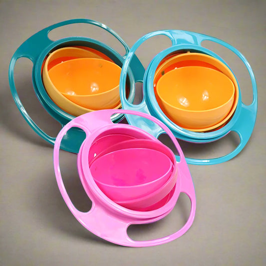 Kids Universal Gyro Bowl – The Ultimate Anti-Spill Solution for Mess-Free Meals